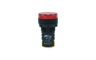 Indicador Piloto Gralf GF-22R Rojo 22mm
