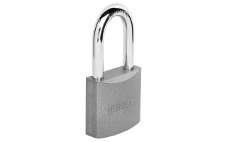 Candado Hermex 43326 Hierro 38mm Cromado Candado Hermex 43326 Hierro 38mm Cromado
