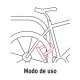 Candado tipo U Hermex 49620 110x210mm