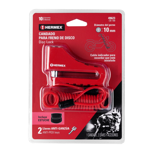 Candado para Disco de Freno Hermex 49623 10mm