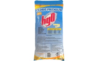 Cloro Granulado Estabilizador HGO Premium Bolsa 1kg Cloro Granulado Estabilizador HGO Premium Bolsa 1kg