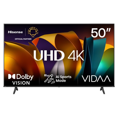 Televisor Smart TV Hisense 50A6N DLED 4K UHD 50''