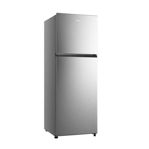 Heladera Hisense Top Mount 324L Frío Seco 2P Inox.