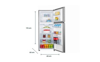 Heladera Hisense Top Mount 324L Frío Seco 2P Inox. Heladera Hisense Top Mount 324L Frío Seco 2P Inox.