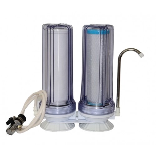 Filtro Purificador de agua Hydro Clean 12028 Eco Duo R 60L/H Transparente