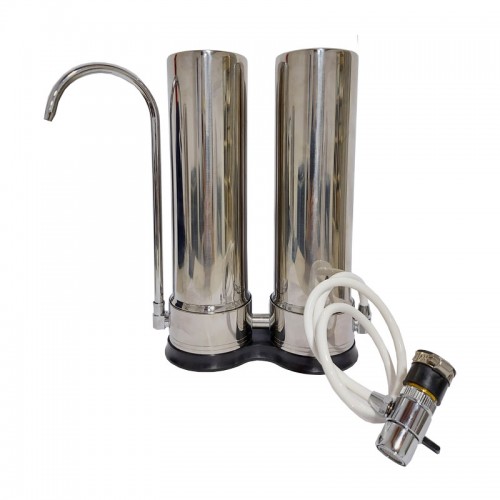 Filtro Purificador de Agua Hydro Clean Eco Duo 60L/h Inox Filtro Purificador de Agua Hydro Clean Eco Duo 60L/h Inox