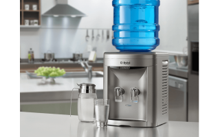 Bebedero Dispensador IBBL Compact F/N de Mesa Plata Bebedero Dispensador IBBL Compact F/N de Mesa Plata