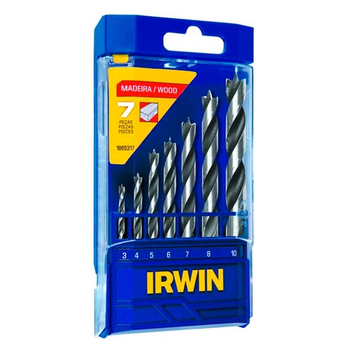 Mechas para Madera Irwin 1865317 7pzs 3-10mm