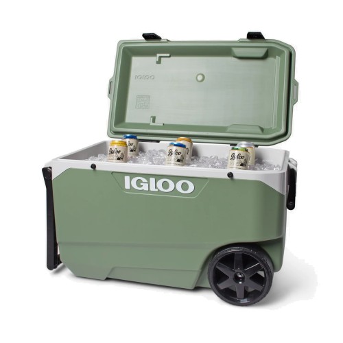 Conservadora Igloo Ecocool Latitude 85L c/ Ruedas Verde