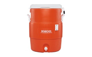 Termo Bebedero Igloo 42021 37,8L Naranja con Asiento Termo Bebedero Igloo 42021 37,8L Naranja con Asiento