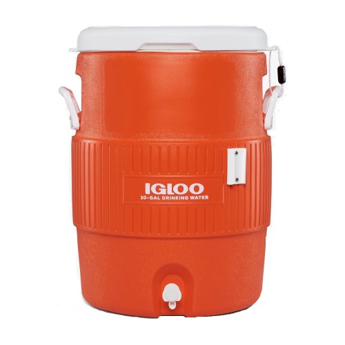 Termo Bebedero Igloo 42021 37,8L Naranja con Asiento