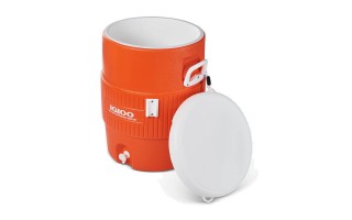 Termo Bebedero Igloo 42021 37,8L Naranja con Asiento