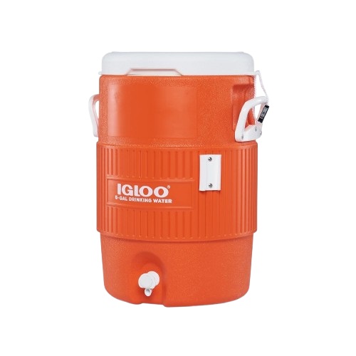 Termo Bebedero Igloo 42316 18,9L Naranja con Asiento