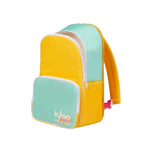 Conservadora Mochila Igloo Retro 60967 24 Latas Amarillo