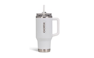 Vaso Térmico con Pajita Igloo 71221 950ml Blanco Vaso Térmico con Pajita Igloo 71221 950ml Blanco