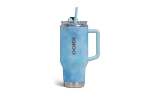 Vaso Térmico con Pajita Igloo Ice Dye 71309 950ml Azul Vaso Térmico con Pajita Igloo Ice Dye 71309 950ml Azul