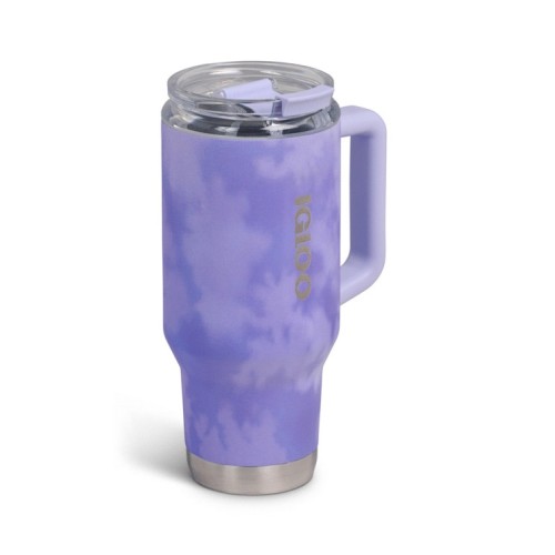 Vaso Térmico con Pajita Igloo Ice Dye 71310 950ml Lila