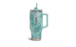 Vaso Térmico con Pajita Igloo Ice Dye 71311 950ml Verde Vaso Térmico con Pajita Igloo Ice Dye 71311 950ml Verde