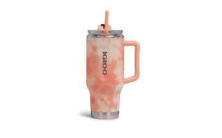 Vaso Térmico con Pajita Igloo Ice Dye 71312 950ml Naranja Vaso Térmico con Pajita Igloo Ice Dye 71312 950ml Naranja
