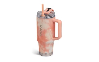 Vaso Térmico con Pajita Igloo Ice Dye 71312 950ml Naranja Vaso Térmico con Pajita Igloo Ice Dye 71312 950ml Naranja