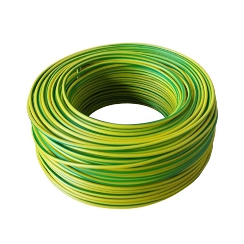 Cable Multifilar Inpaco 2mm 100m Verde/Amarillo