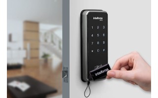 Cerradura Digital Intelbras FR-201 Negro Cerradura Digital Intelbras FR-201 Negro