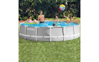 Piscina Intex 26720 Estructura Redonda 12706L c/ Filtro Piscina Intex 26720 Estructura Redonda 12706L c/ Filtro