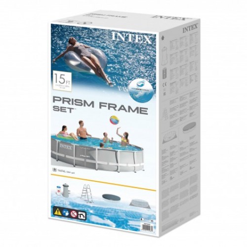 Piscina Intex 26724 Estructura Redonda 14614L + Filtro