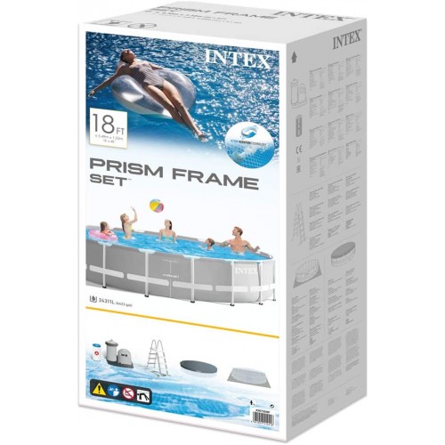 Piscina Intex 26732 Estructura Redonda 24311L + Filtro