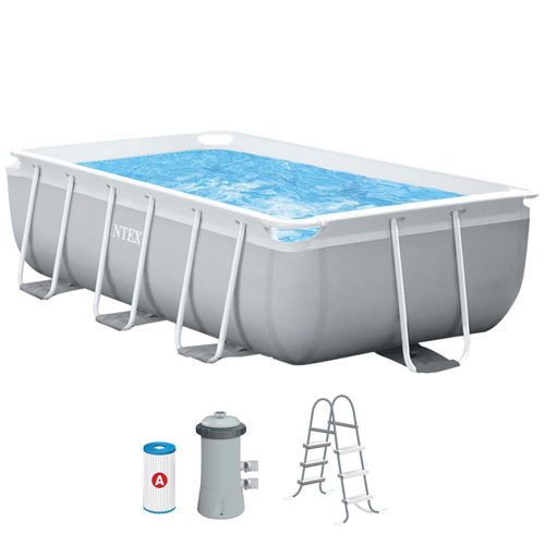 Piscina Intex 26784 Estructura Rectangular 3539L + Filtro