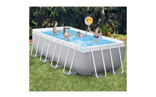 Piscina Intex 26788 Estructura Rectangular 6836L + Filtro Piscina Intex 26788 Estructura Rectangular 6836L + Filtro