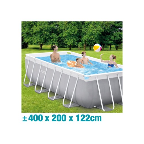 Piscina Intex 26790 Estructura Rectangular 8418L +Filtro