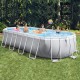 Piscina Intex 26798 Estructura Oval 18202L + Filtro