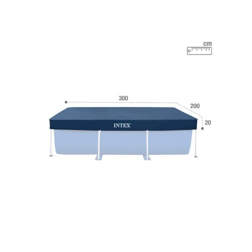 Cobertor Intex 28038 Cubre Piscinas Rectang 300x200cm