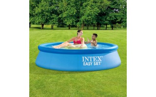 Piscina Intex 28106 Borde Inflable 1942L 244cm Piscina Intex 28106 Borde Inflable 1942L 244cm