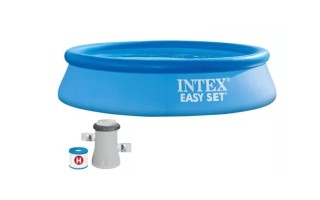 Piscina Intex 28118 Borde Inflable 3077L con Filtro Piscina Intex 28118 Borde Inflable 3077L con Filtro