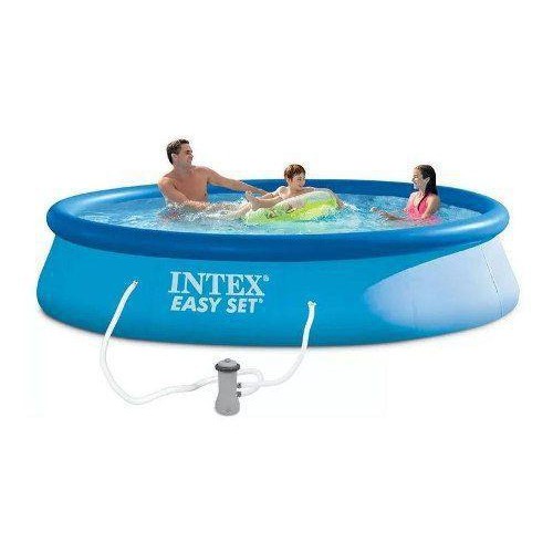 Piscina Intex 28158 Borde Inflable 9792L + Filtro