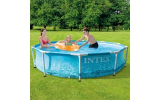 Piscina Intex 28208 Estructura Redonda 4485L +Filtro Playa Piscina Intex 28208 Estructura Redonda 4485L +Filtro Playa