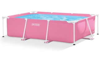 Piscina Intex 28266 Estructura Rectangular 1627L Rosado Piscina Intex 28266 Estructura Rectangular 1627L Rosado