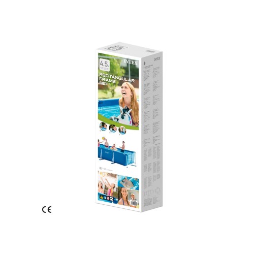 Piscina Intex 28274 Estructura Rectangular 7127L +Filtro