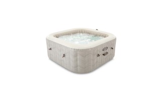 Bañera de Hidromasajes Intex Chevron Deluxe 28446 40°C 4p Bañera de Hidromasajes Intex Chevron Deluxe 28446 40°C 4p