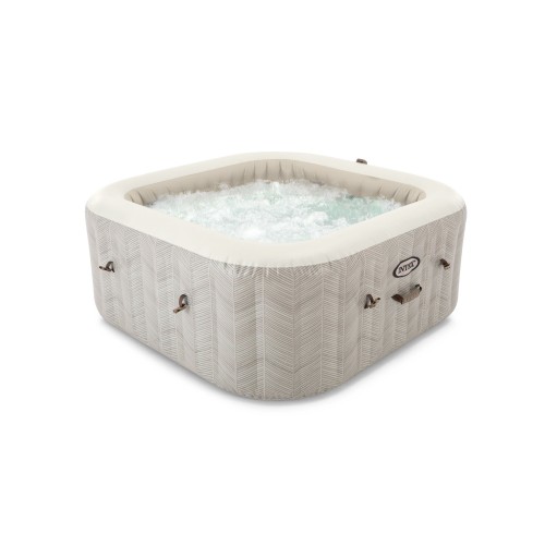 Bañera de Hidromasajes Intex Chevron Deluxe 28446 40°C 4p Bañera de Hidromasajes Intex Chevron Deluxe 28446 40°C 4p