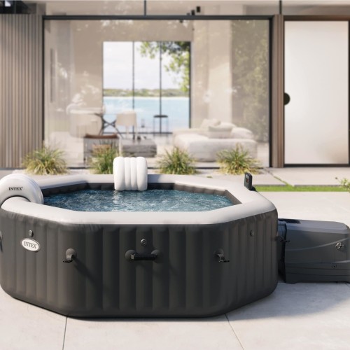 Bañera de Hidromasajes Intex Deluxe 28458 40°C 4p Bañera de Hidromasajes Intex Deluxe 28458 40°C 4p
