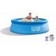 Piscina Intex 28112 Borde Inflable 2420L + Filtro