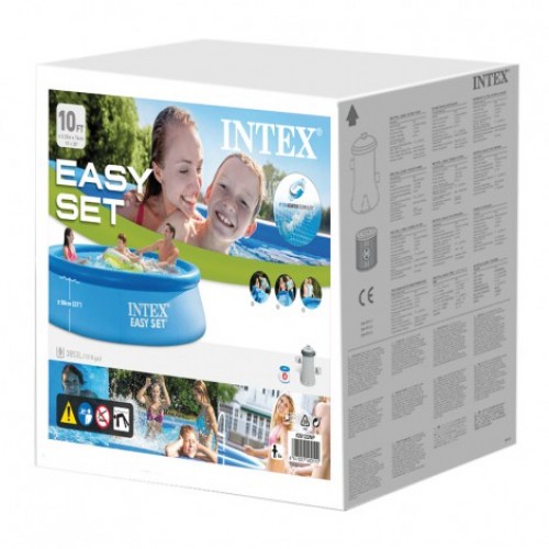 Piscina Intex 28122 Borde Inflable 3853 Litros + Filtro