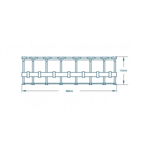 Piscina Intex 28324 Estructura Redonda 19156L + Filtro