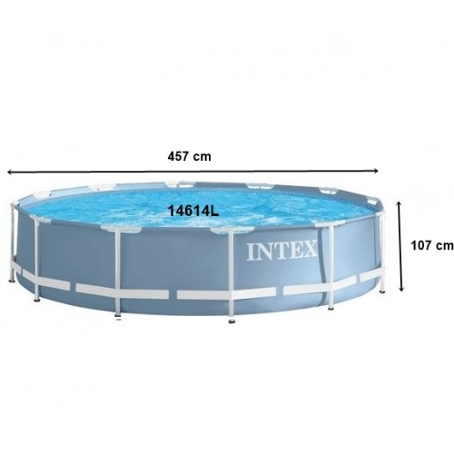 Piscina Intex 28734 Estructura Redonda 14614L + Filtro