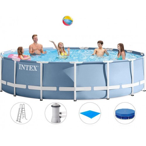 Piscina Intex 28734 Estructura Redonda 14614L + Filtro