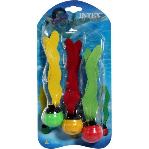 Juguetes Sumergibles para Buceo Intex Fun 55503 Algas 3u