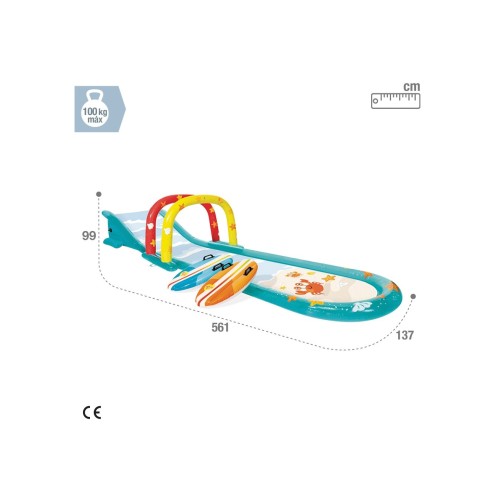 Parque Acuatico Intex 56167 Rampa Deslizante con Tablas